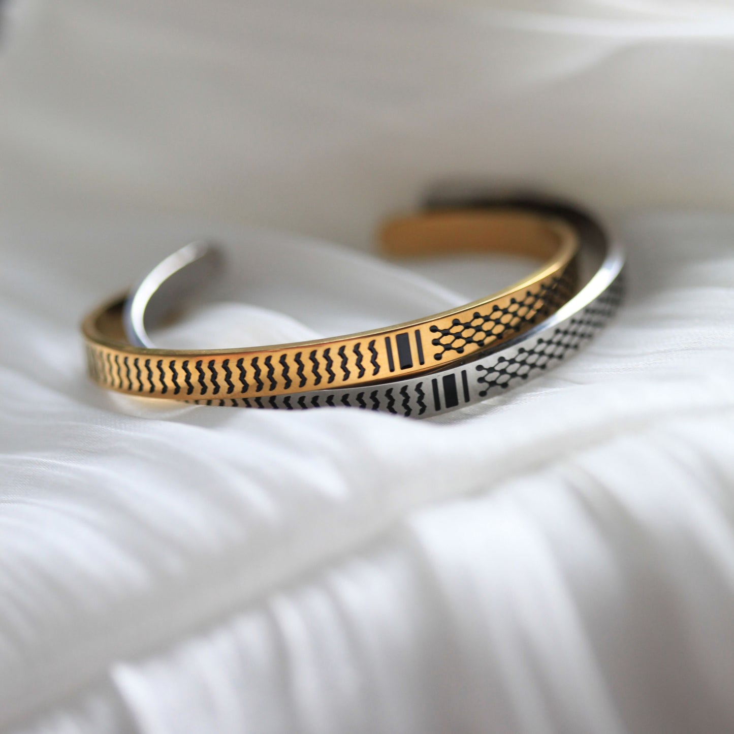 Keffiyeh Cuff Bangle