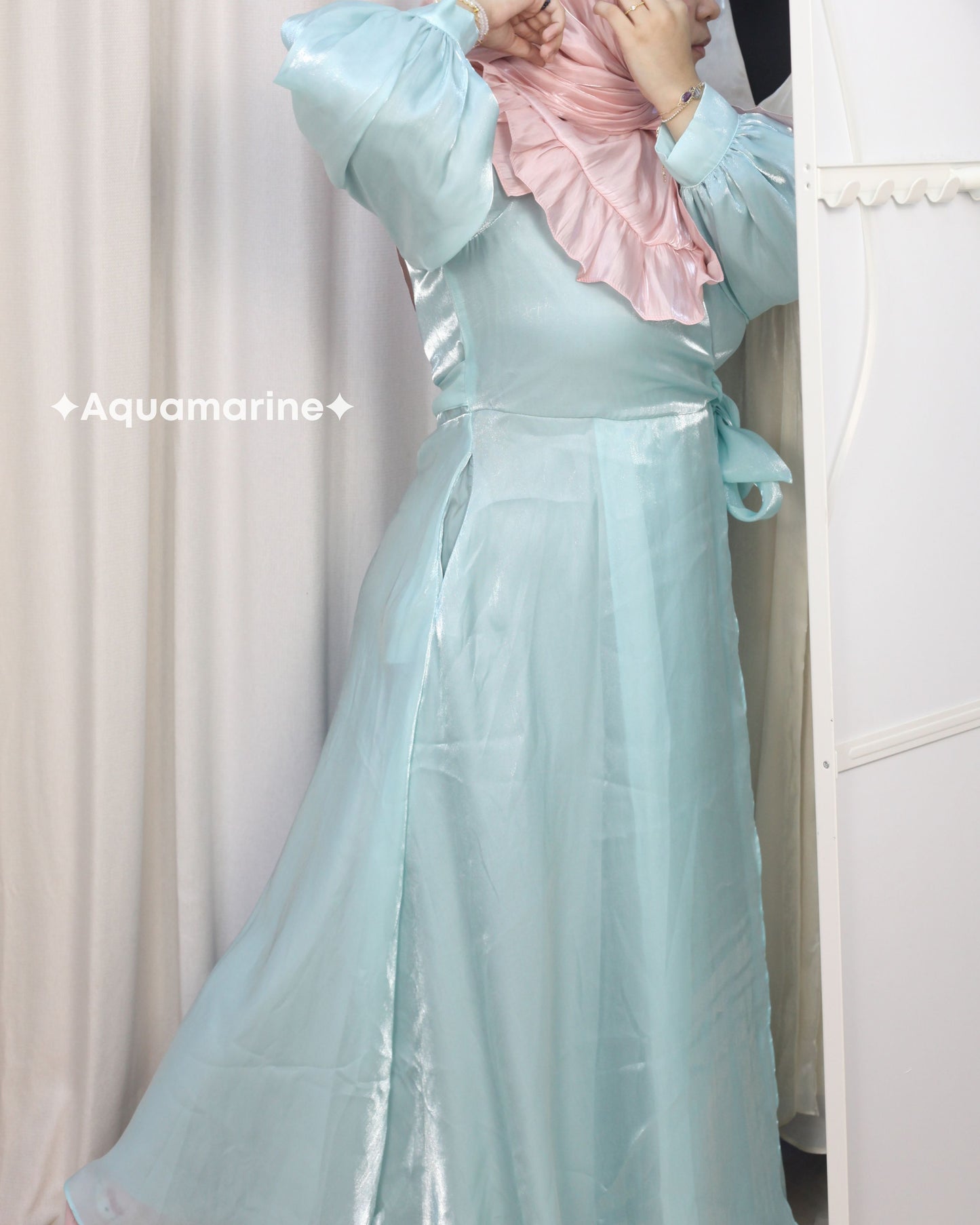 Elora Wrapped Dress (3 colors)