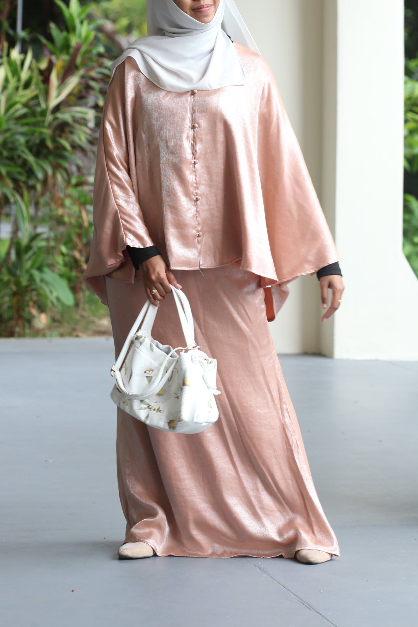Dhia Kaftan Kurung Set (4 colors)