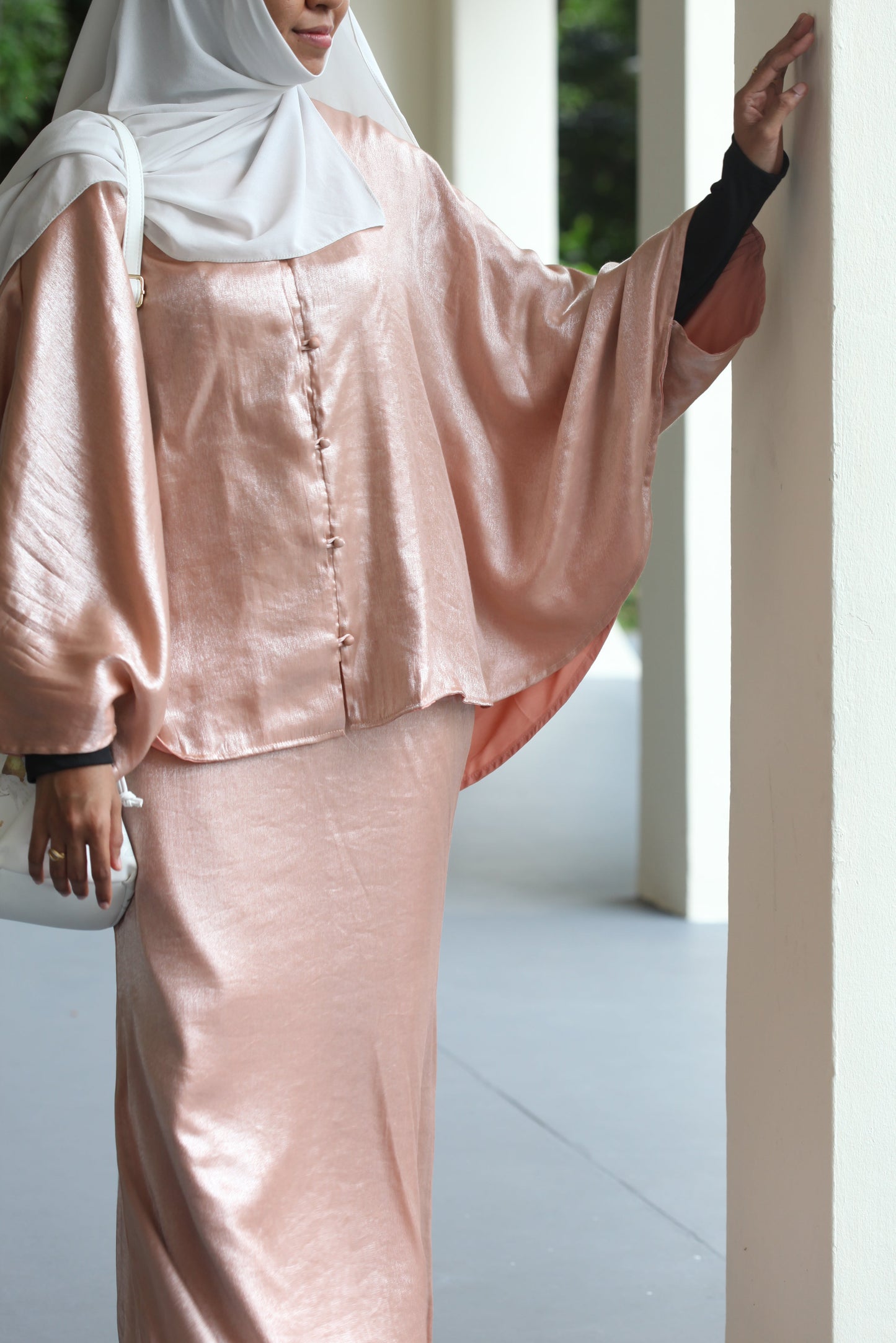 Dhia Kaftan Kurung Set (4 colors)