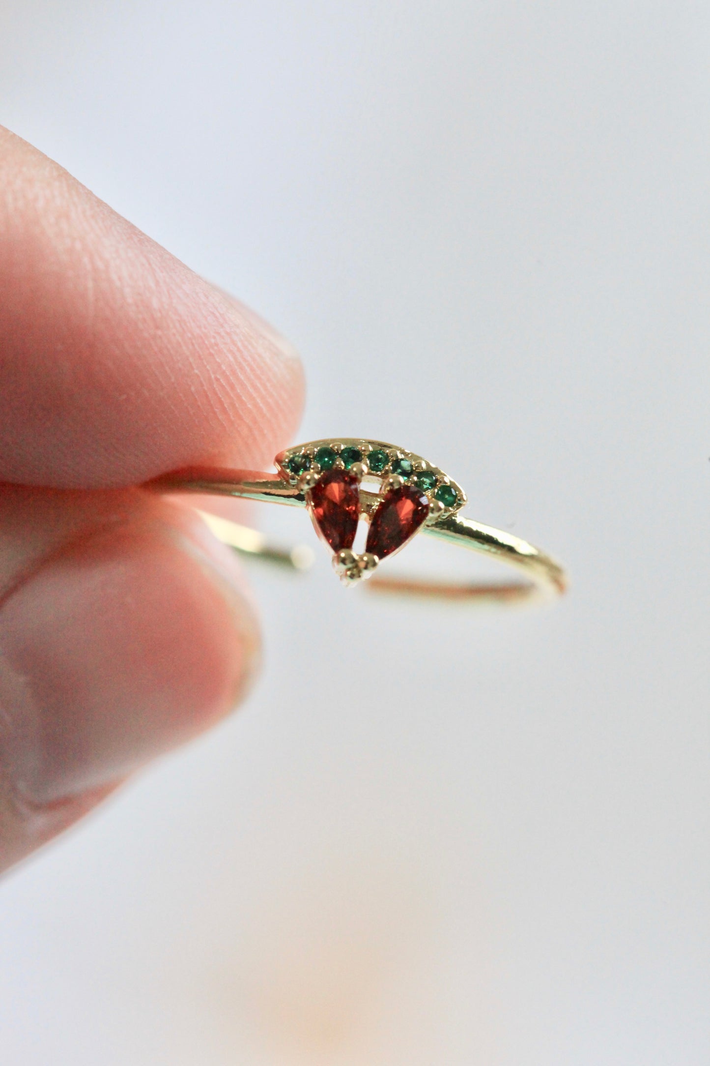 Watermelon Crystal (Ring)