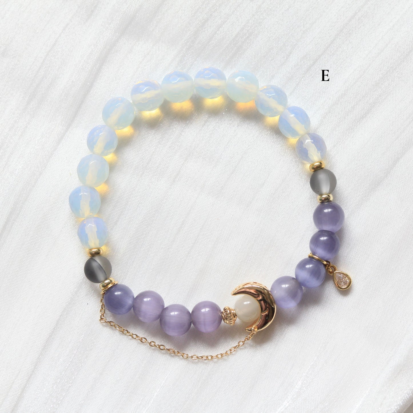 Of Muse and Daydreams bracelet in soft dreamy hues, a meaningful beaded bracelet that inspires wonder, courage, and beautiful possibilities.