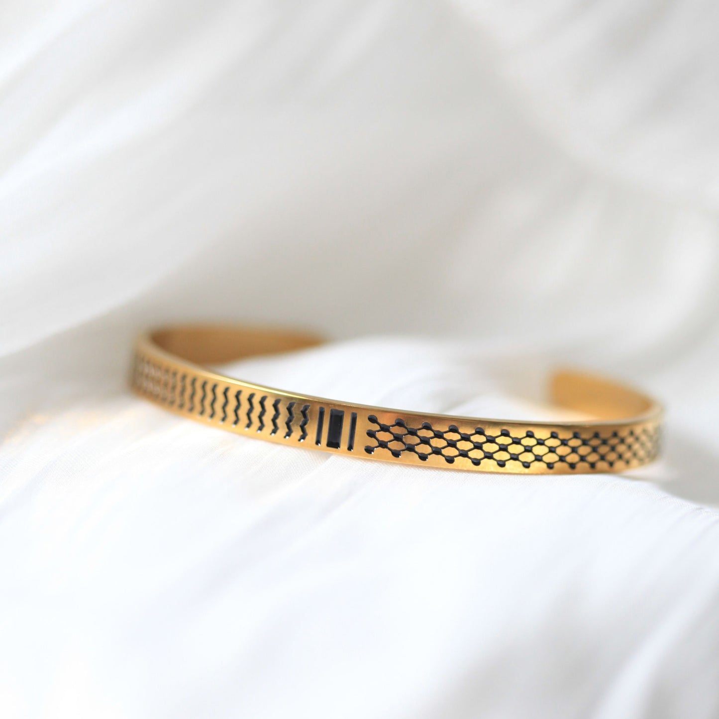 Keffiyeh Cuff Bangle
