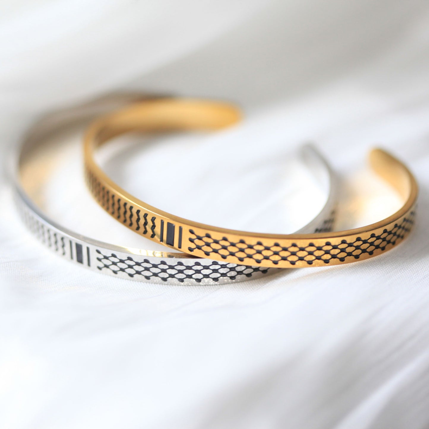 Keffiyeh Cuff Bangle